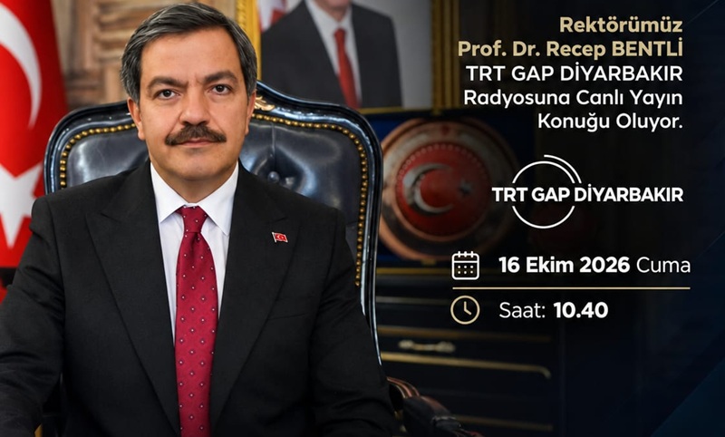 MTÜ Rektörü Bentli, COP31 Hazırlıklarını TRTGAP Radyo’da Anlattı